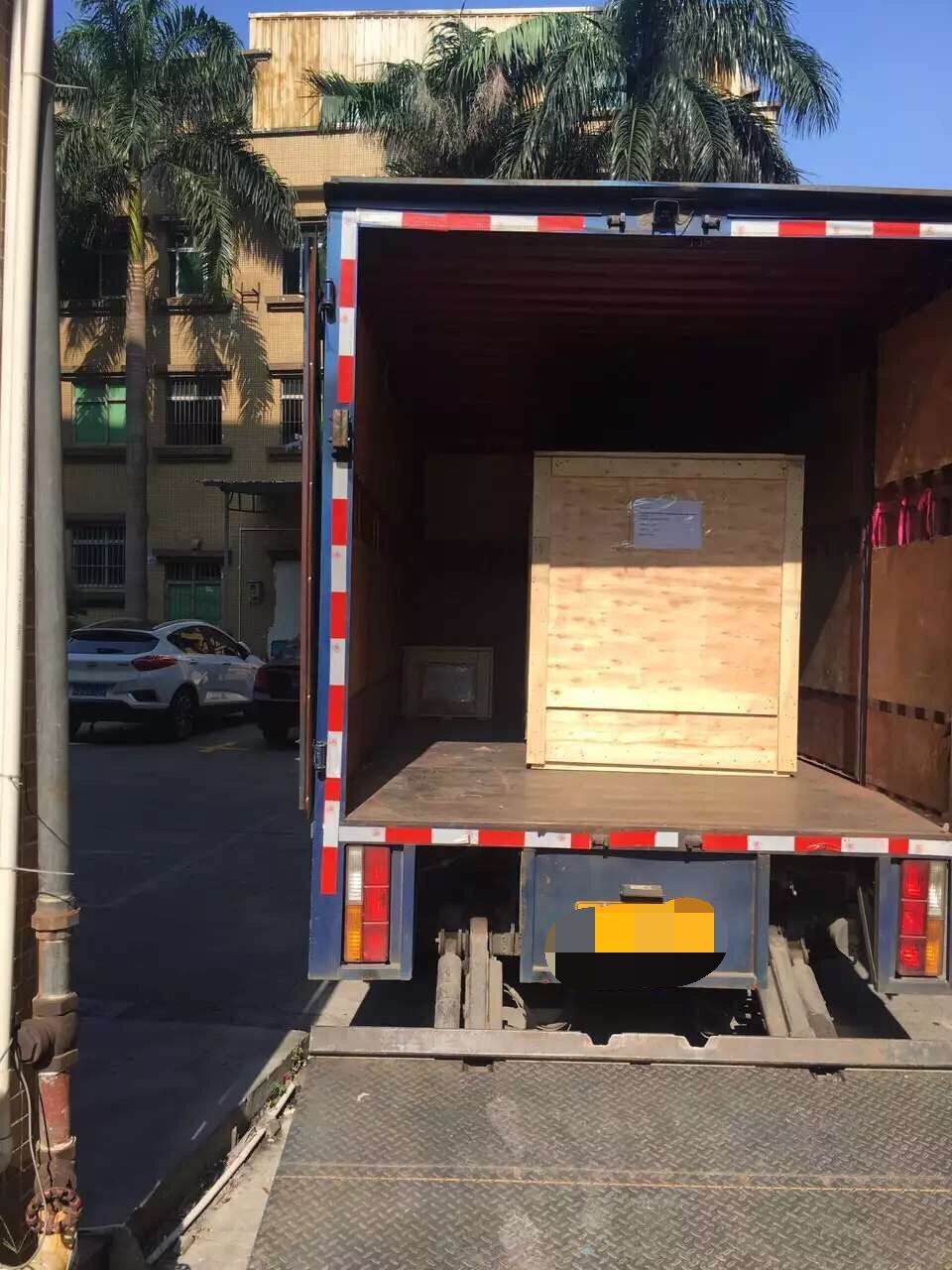 Delivery testing machines to USA customer